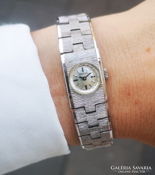 Enicar mechanikus ékszeróra az 1960-as évekből - Tiktakwatch szervizkártyával, garanciával