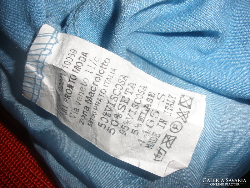 Selyem ruha "ég"színekkel