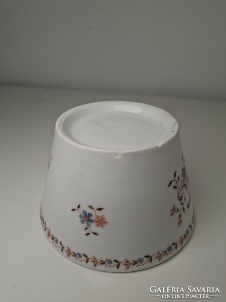 Antik vastagfalú porcelán csésze bögre koma bögre koma csésze