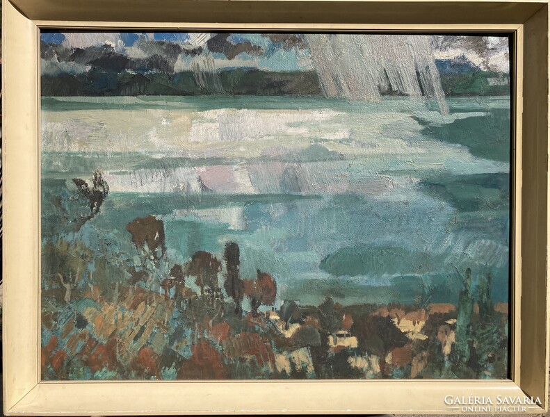 Batári László - Balatoni táj