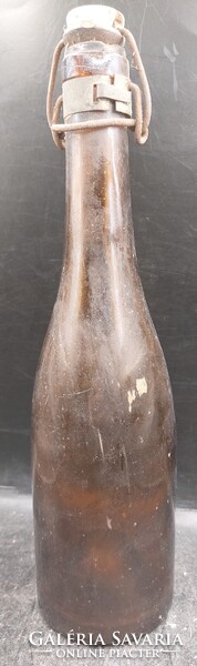 Haggenmacher Sörgyárak R.T. Kőbánya-Budafok,0,45 l sörösüveg.4102b