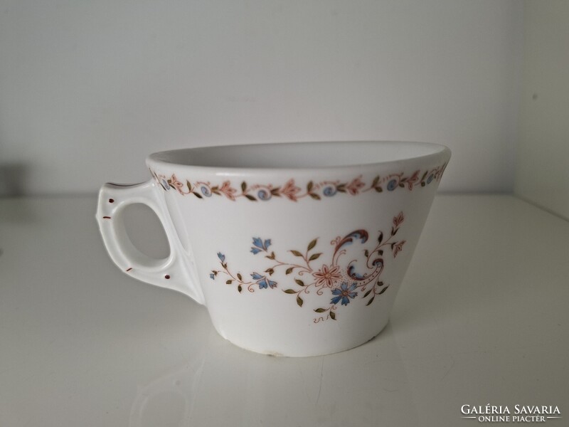 Antik vastagfalú porcelán csésze bögre koma bögre koma csésze