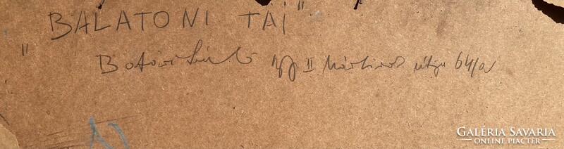 Batári László - Balatoni táj