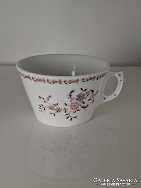 Antik vastagfalú porcelán csésze bögre koma bögre koma csésze