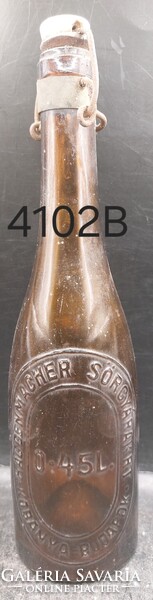 Haggenmacher Sörgyárak R.T. Kőbánya-Budafok,0,45 l sörösüveg.4102b