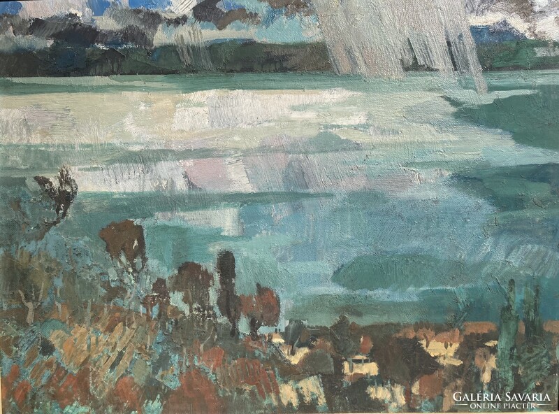 Batári László - Balatoni táj