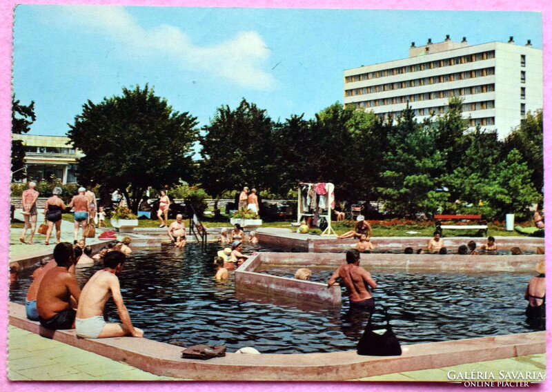 Gyula - Várfürdő ,  Szot - Medosz üdülő   - retro képeslap