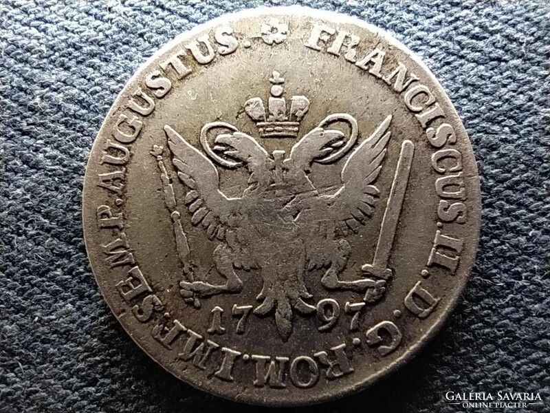 Német Államok Szabad Hanzaváros Hamburg (1324-1922) .625 ezüst 8 schilling 1797