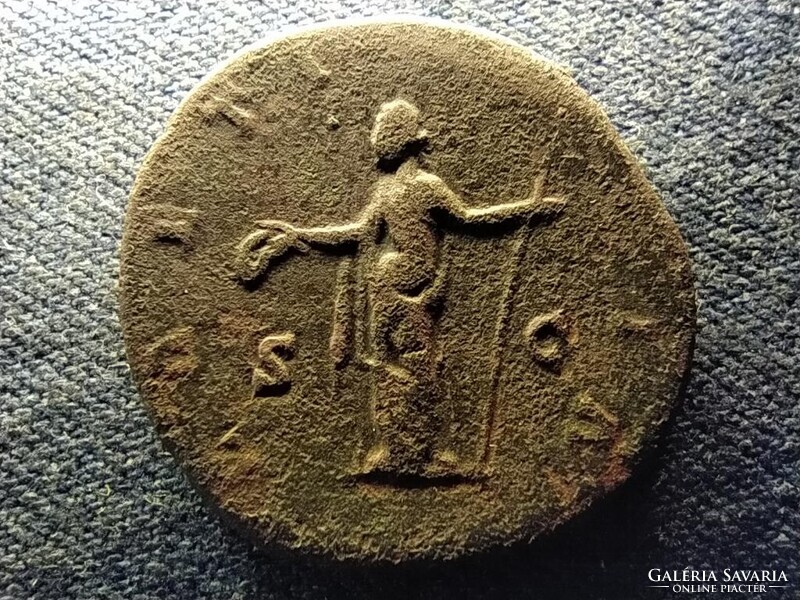Római Birodalom II. Faustina (161-175) Sestertius RIC 1654 LAETITIA SC