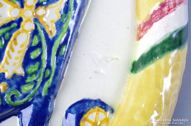 Borszéky Frigyes Concordia ovális 1922 fali plakett