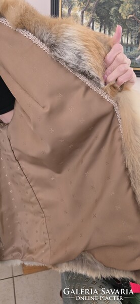  Valódi ezüstróka bunda – ritka, különlegesen szép darab