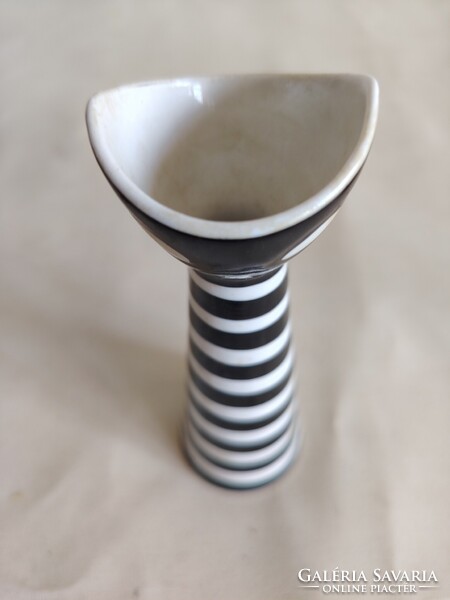 Árt Deco Török János Zsolnay macska váza ALKUDHATÓ