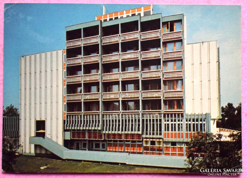 Hajdúszoboszló - Ózdi Kohászati Üzemek üdülője  - retro képeslap