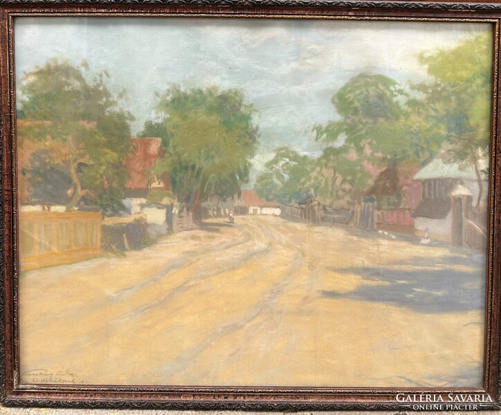 Frecskay Endre (1875-1919) Utcakép