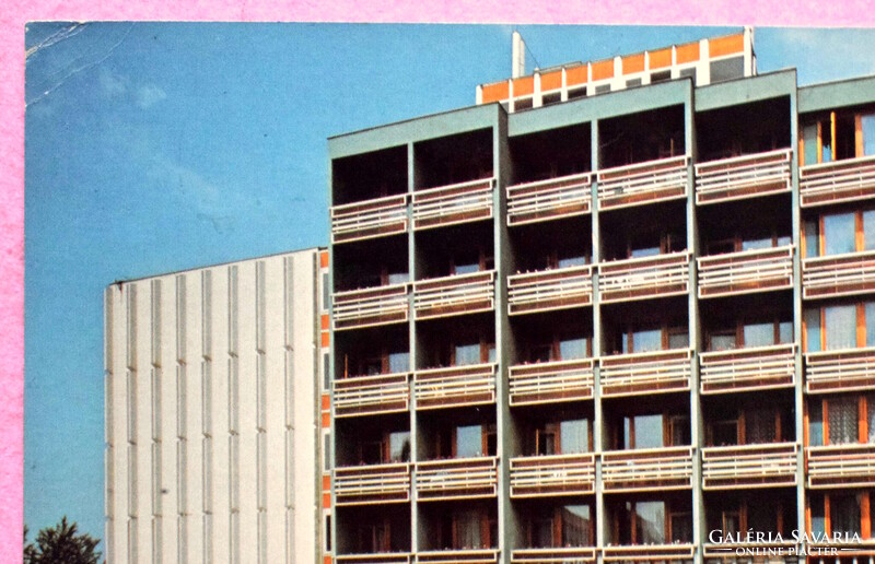 Hajdúszoboszló - Ózdi Kohászati Üzemek üdülője  - retro képeslap