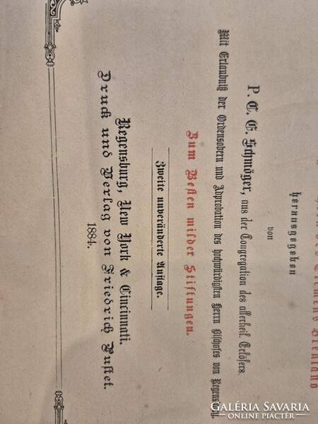 Érdekes régi német könyv