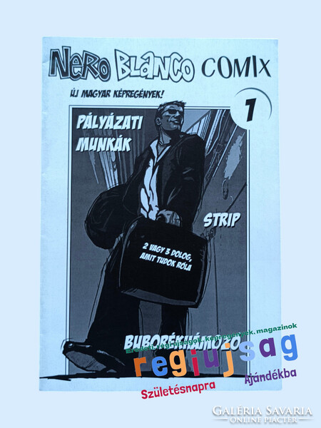 2007 december    /  Nero Blanco Comix #1  /  Képregény - Magyar /   Ssz.:  29969