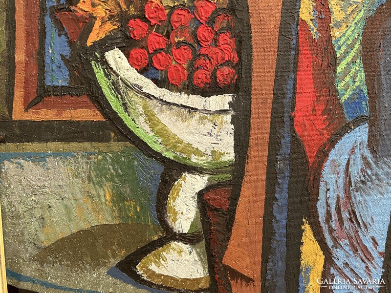 Mustó János (1934-2012) Csendélet