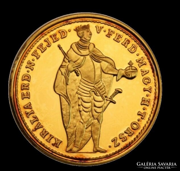 ARANY DUKÁT - A SZABADSÁGHARC DUKÁTJA 1848 - Magyarok Kincstára sorozat