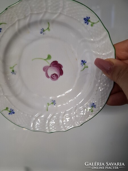 Herendi Tercia bécsi rózsás teás kanna szett