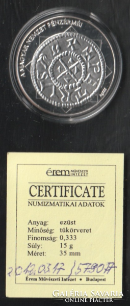 Magyar nemzet pénzérméi. Első pannónia felirat dénáron. 1038-1041