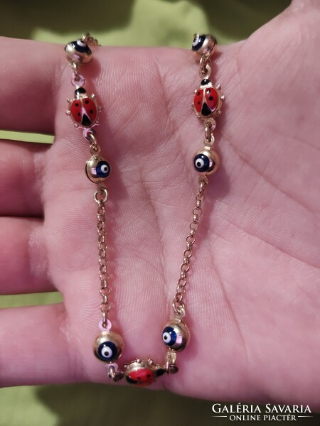 14k arany katicás nyaklánc