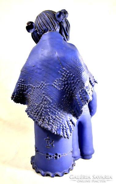 Kovács Éva (1938-2017) A HÁROM TESTVÉR ... KÉK SZÍNBEN !!!