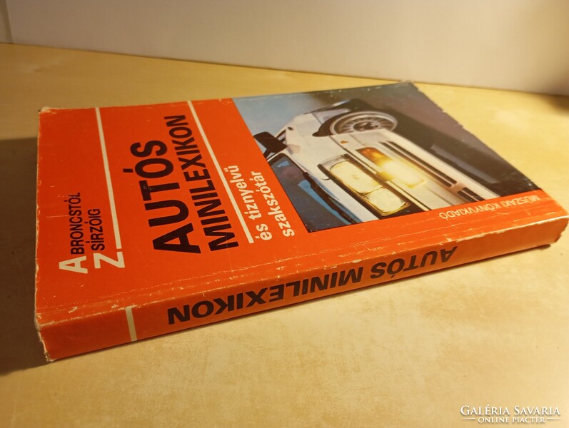 Hack Emil (szerk) Autós minilexikon és tíznyelvű szakszótár