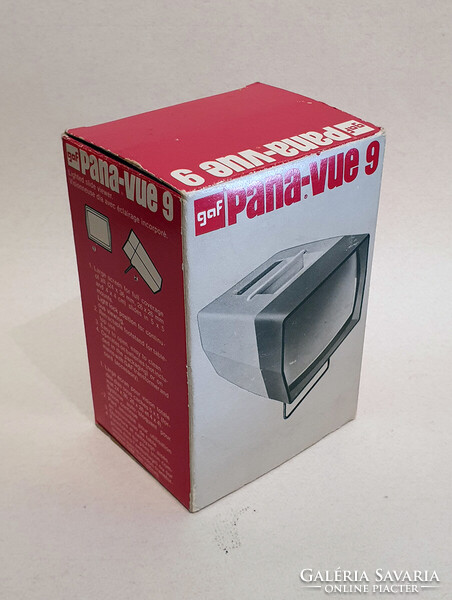 Retro GAF Pana-vue 9 dia-nézegető – hibátlan, dobozos, sosem használt!