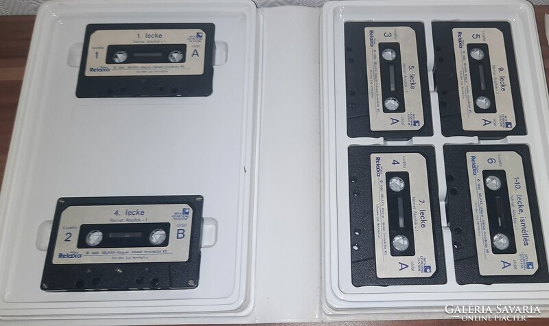 Relaxa nyelvtanulás - Német alapfok 6 db kazettával