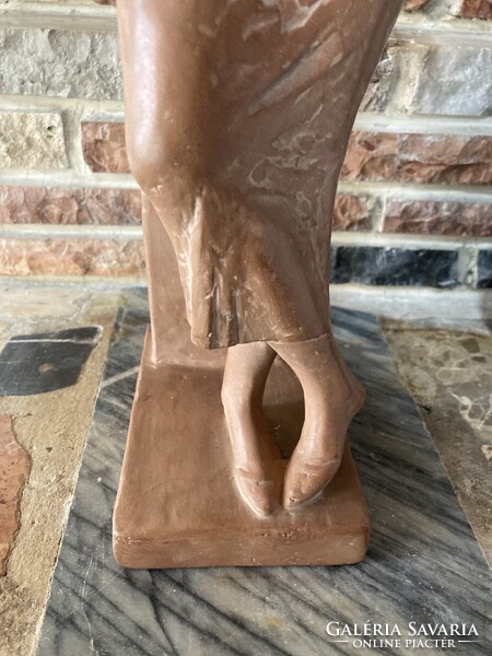 Deák László terrakotta szobor (nagy méretű)