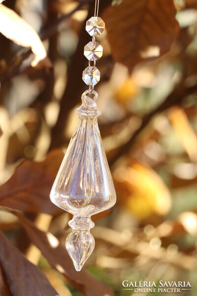 Kristály karácsonyfadísz