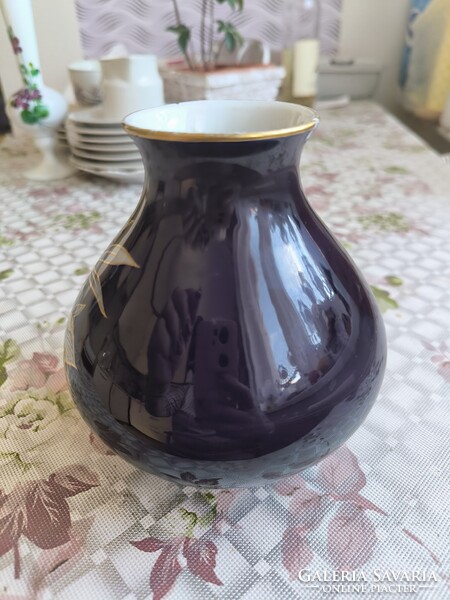 Német , Bavaria porcelán váza, kézi festéssel  eladó!