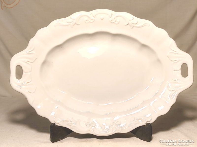 Zsolnay inda mintás pecsenyés, sültes tál 2