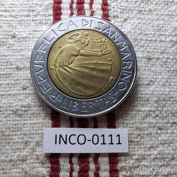 San Marino 500 Líra 1985 EF