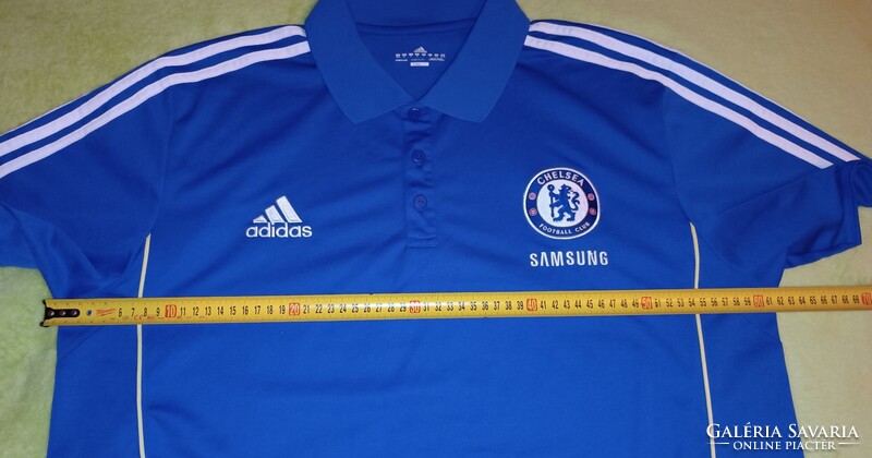 Kb új XL-es vintage adidas Chelsea FC (2011/12) galléros tréning póló