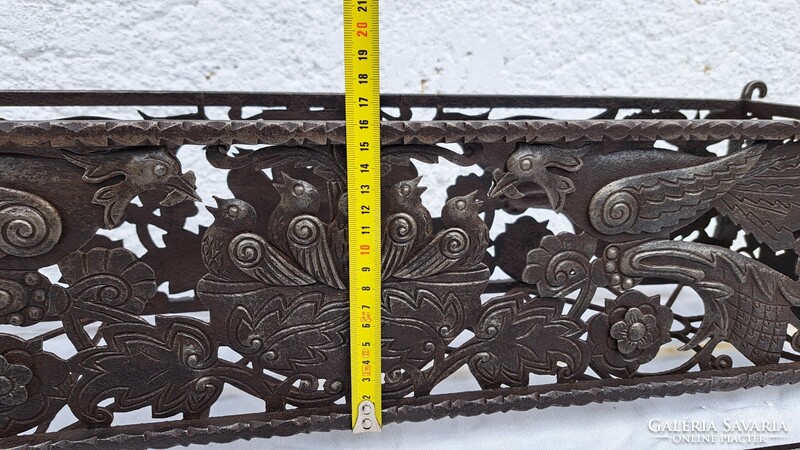 Kovácsoltvas virágtartó eladó ! Règi ! Kézi munka !