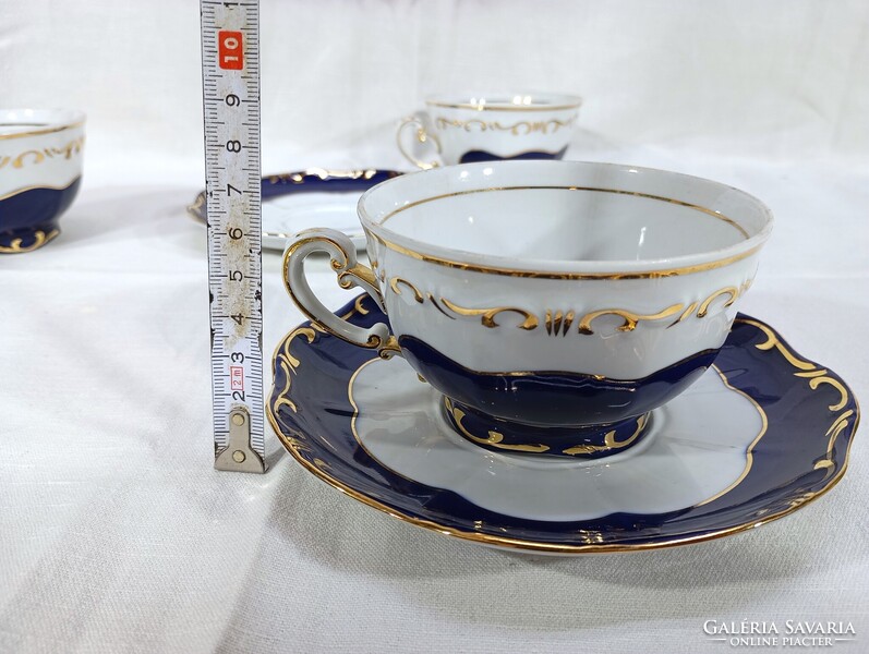 Zsolnay Pompadour III kávéscsészék TOP állapotban, sérülésmentesek.