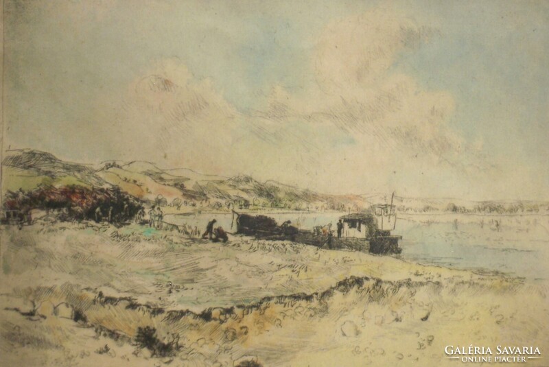 (N) Elekfy Jenő (1895-1968) : Hajórakodás