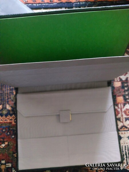 Vintage írómappa, füzet, irattartó - irodai kellék