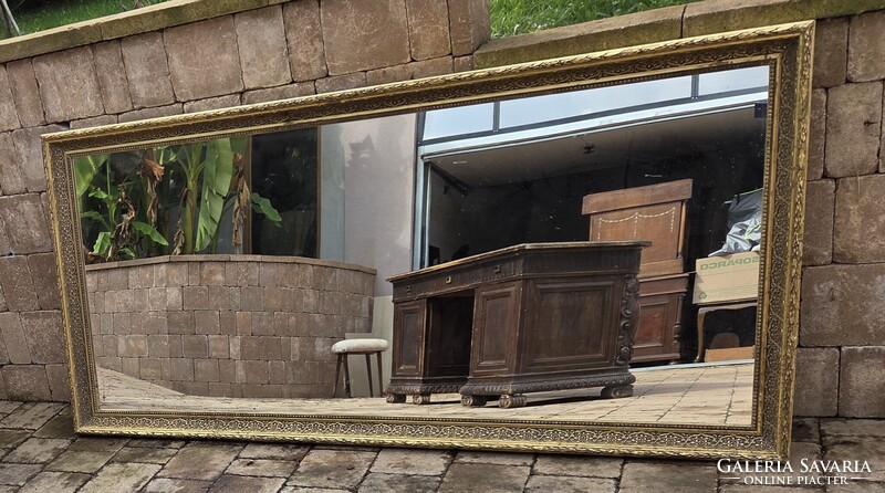 Antik nagyméretű tükör 196x96cm