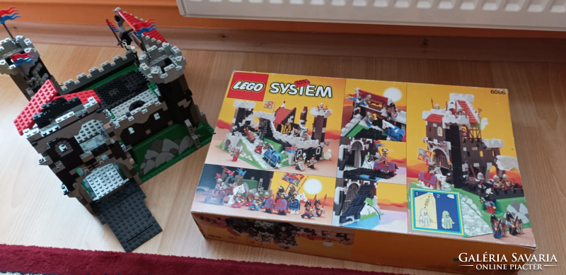 Fehér holló! Extrém ritka LEGO 6086 dobozával!