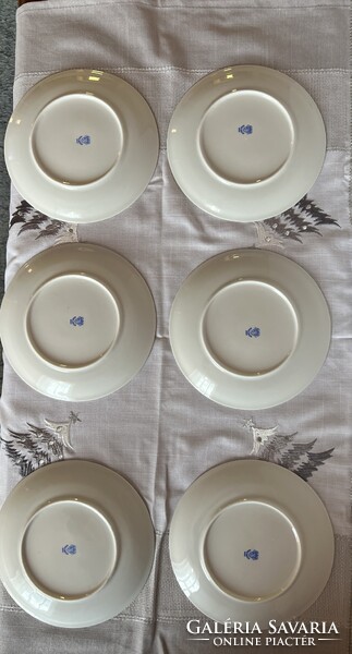 Alföldi süteményes tányér.6db.