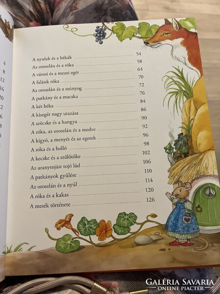 Legszebb állatmesék gyerekeknek, hibátlan +ajándék foglalkoztató füzet matricákkal