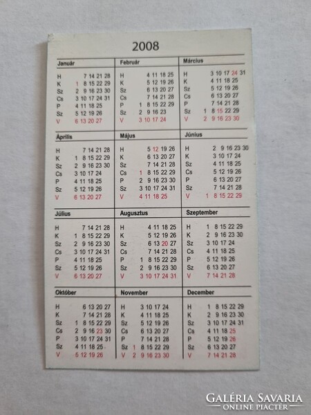 DODGEMJOGSI  2008. évi kártyanaptár