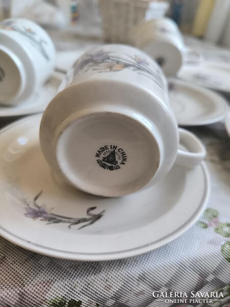 Kerámia  csésze, kistányér, süteményes tányér eladó!