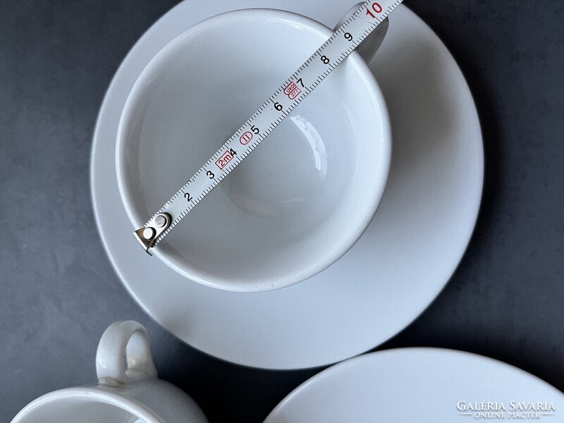 Olasz “Caffè Pertè” cappuccinos méretű vastagfalú porcelán csésze