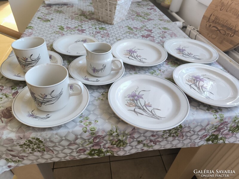 Kerámia  csésze, kistányér, süteményes tányér eladó!