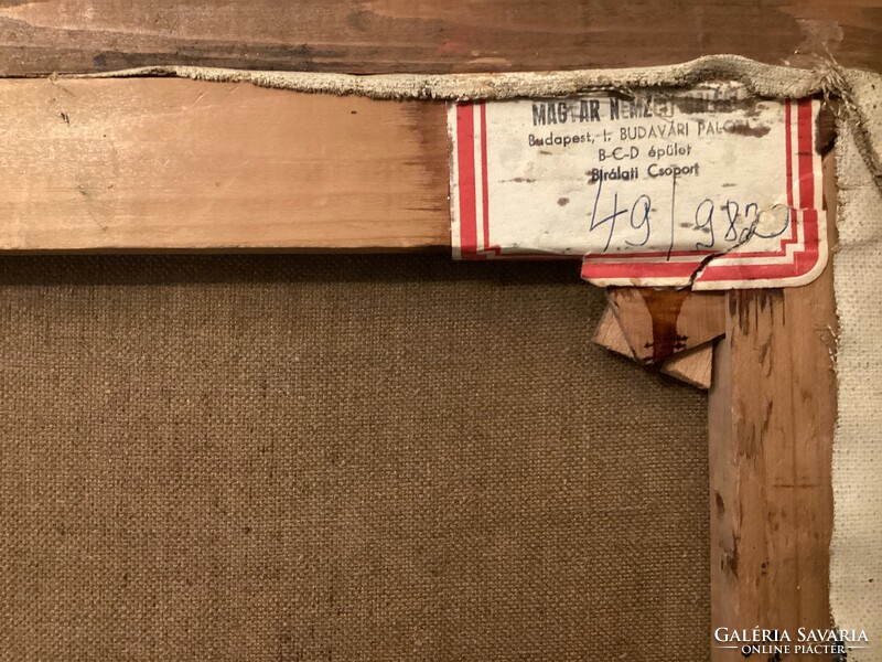 Ilosvai Varga István ( 1895 - 1978 ) - Falusi utcakép .