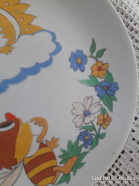 Kahla gyerekmintás lapos tányér